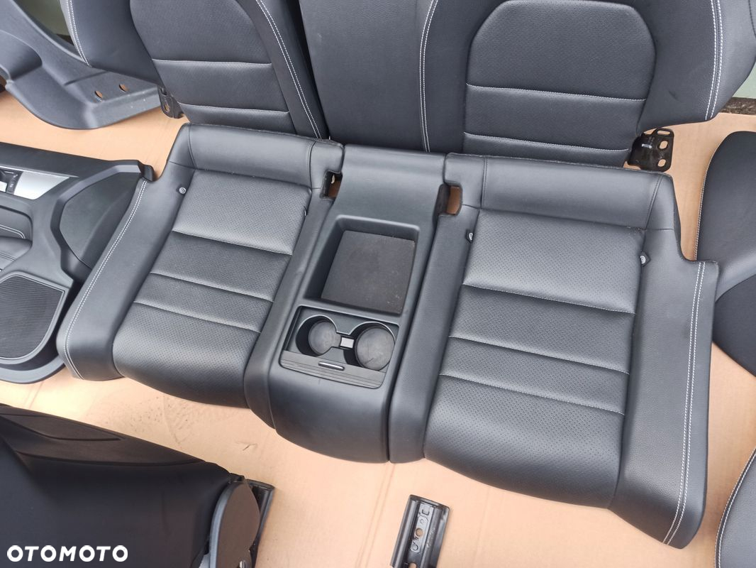 Fotele kanapa wnętrze skóra MERCEDES E-KLASA W207 COUPE LIFT AMG 16r grzane - 13
