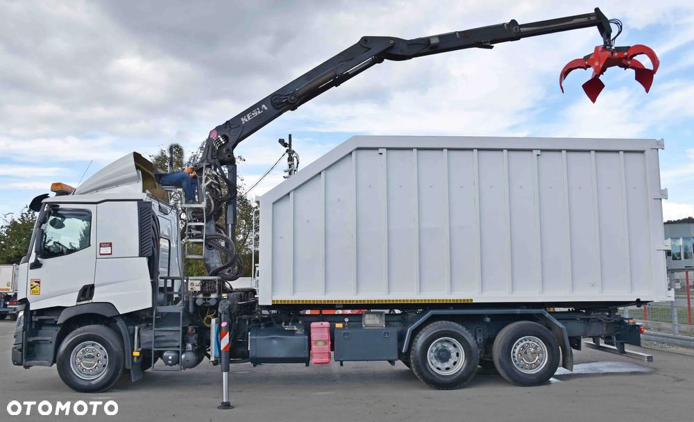 Renault C 460 * HAKOWIEC + KESLA 21172 * STAN BDB - 5