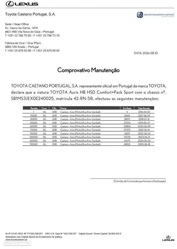 Toyota Auris 1.8 HSD Comfort+J17 - 26