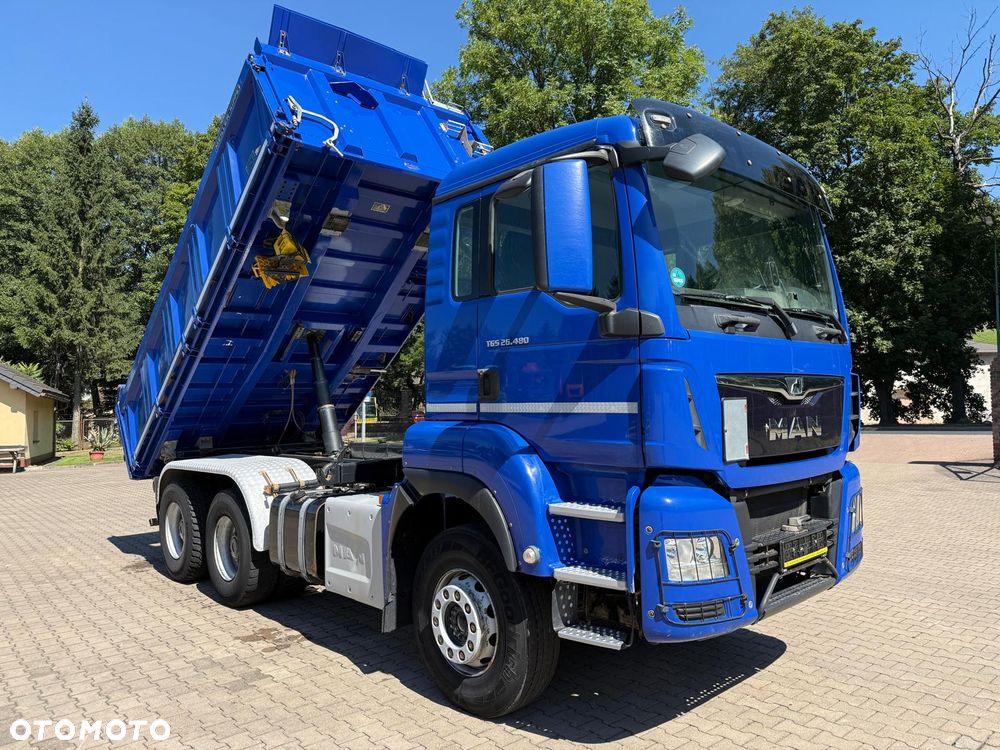 MAN 26.480 TGS wywrotka 6x4, BORDMATIC, 340 t.km.!, INTARDER! - 7