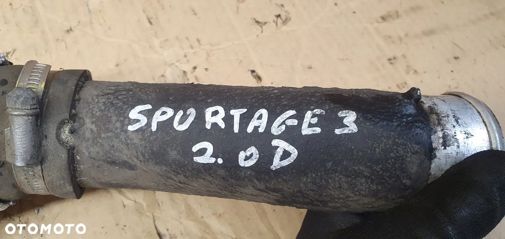 Przewód wąż rura intercoolera Kia Sportage III 2.0 CRDI - 6