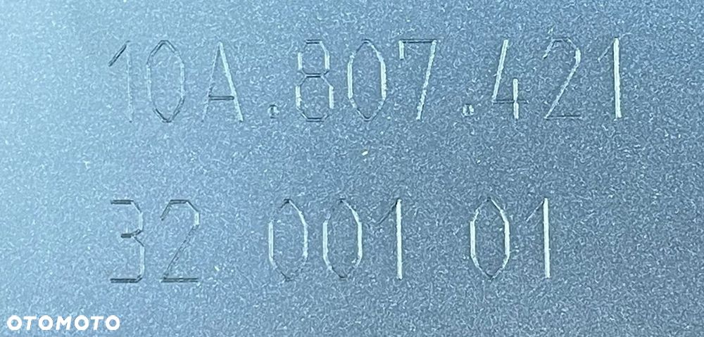 VW ID3 ID.3 ZDERZAK TYŁ TYLNY SPOILER POD PDC 10A807421 - 7