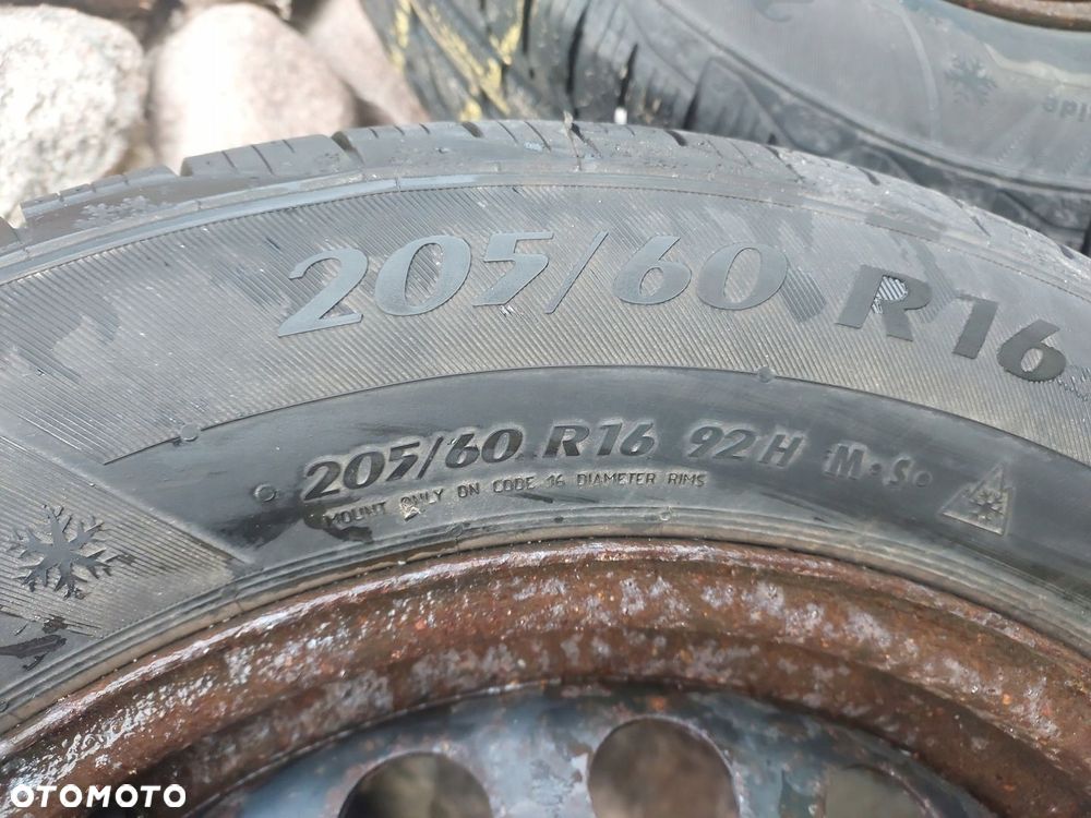 SCENIC III FELGA KOŁO OPONA 205/60 R16 6.5X16 5X114.3 - 3