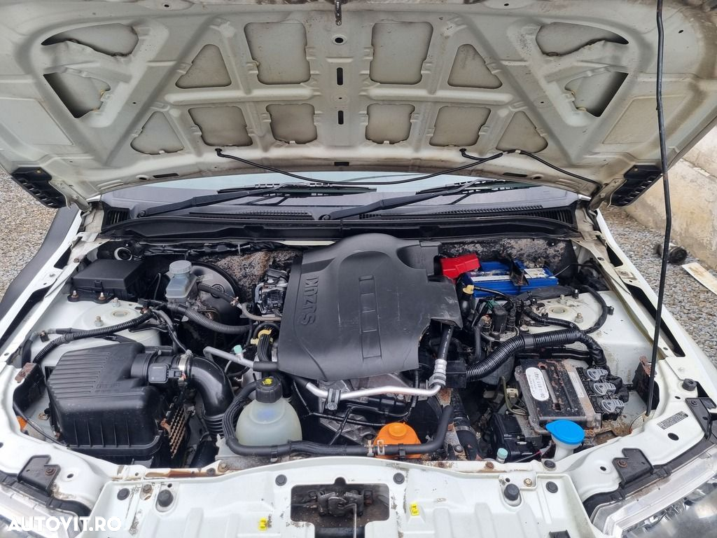Bara fata Suzuki Grand Vitara 2006 - 2012 Alb (1263) model cu spalatoare far - 6