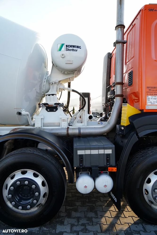 Iveco X-WAY 420 / 8X4 / 9 MIXER CUBIC / SCHWING STETTER / AUTOMAT / EURO 6 - 16