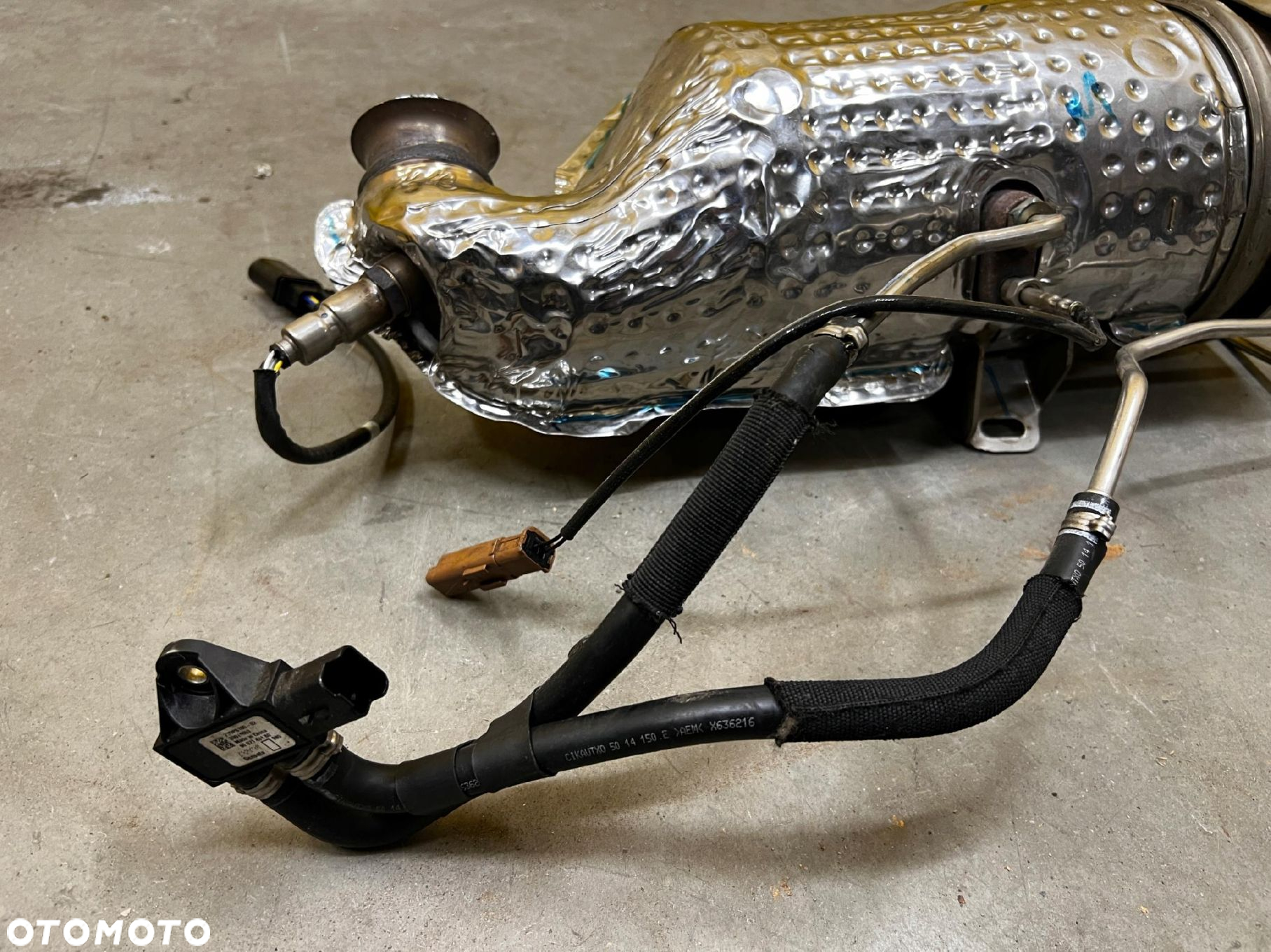 FILTR CZĄSTEK STAŁYCH DPF FAP PEUGEOT CITROEN 1.6 HDI - 2