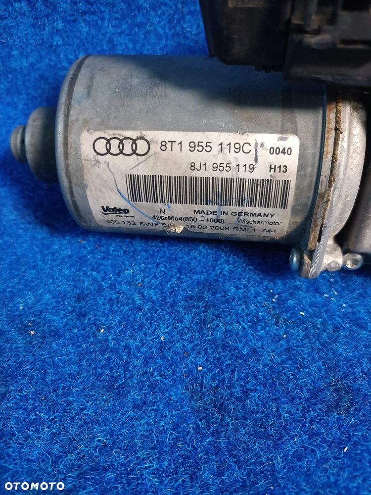SILNICZEK WYCIERACZEK PRZÓD AUDI A5 EUROPA OE 8T1955119C - 3