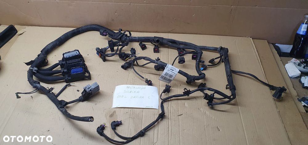 Instalacja wiązka silnika wtyczki wtyczka przewód kabel Opel Zafira C 1.4 Turbo - 9