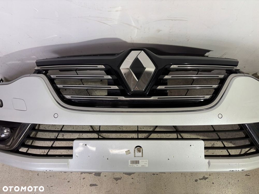 ZDERZAK PRZÓD PRZEDNI RENAULT TALISMAN KOMPLETNY BIAŁA PERŁA - 6