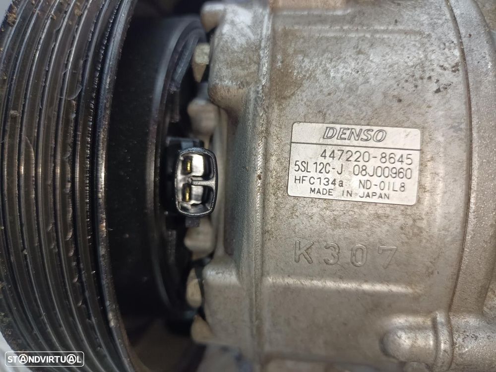 COMPRESSOR AR CONDICIONADO FIAT BRAVO II 2009 -4472208645 - 4
