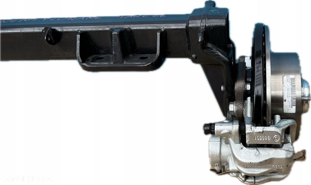 Opel Movano 22- oś tylna belka zawieszenia TYŁ 16 NOWA Wzmocnione Hamulce - 4