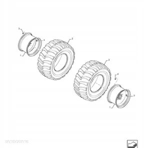 felga titan26XDW20B 47527683 cnh case cr9.90 my17 cr6.90 my17 CR6.80 my15 - 10