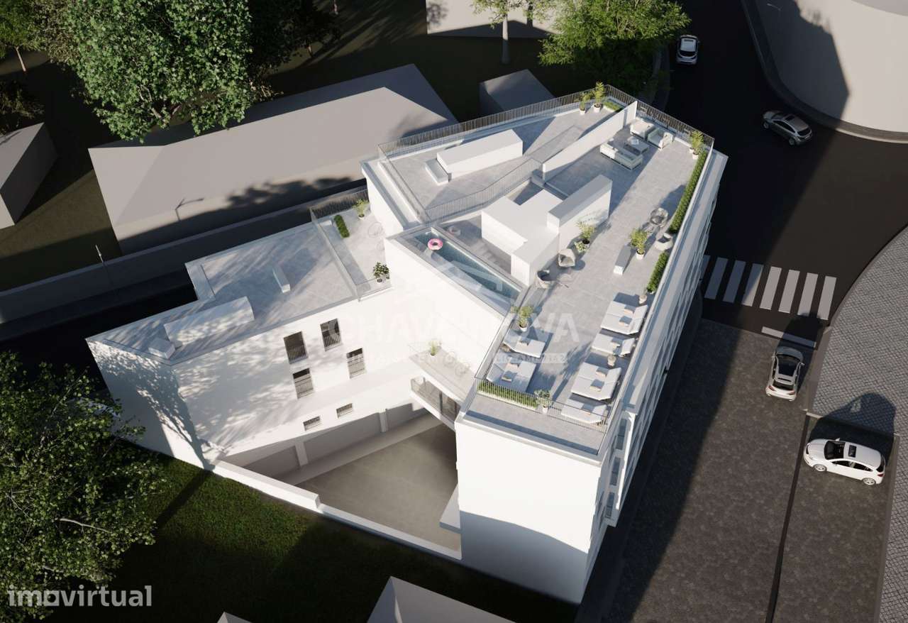 Apartamento T2 , Terraço na Cobertura c/ Piscina | Empreendimento E... - Grande imagem: 2/22
