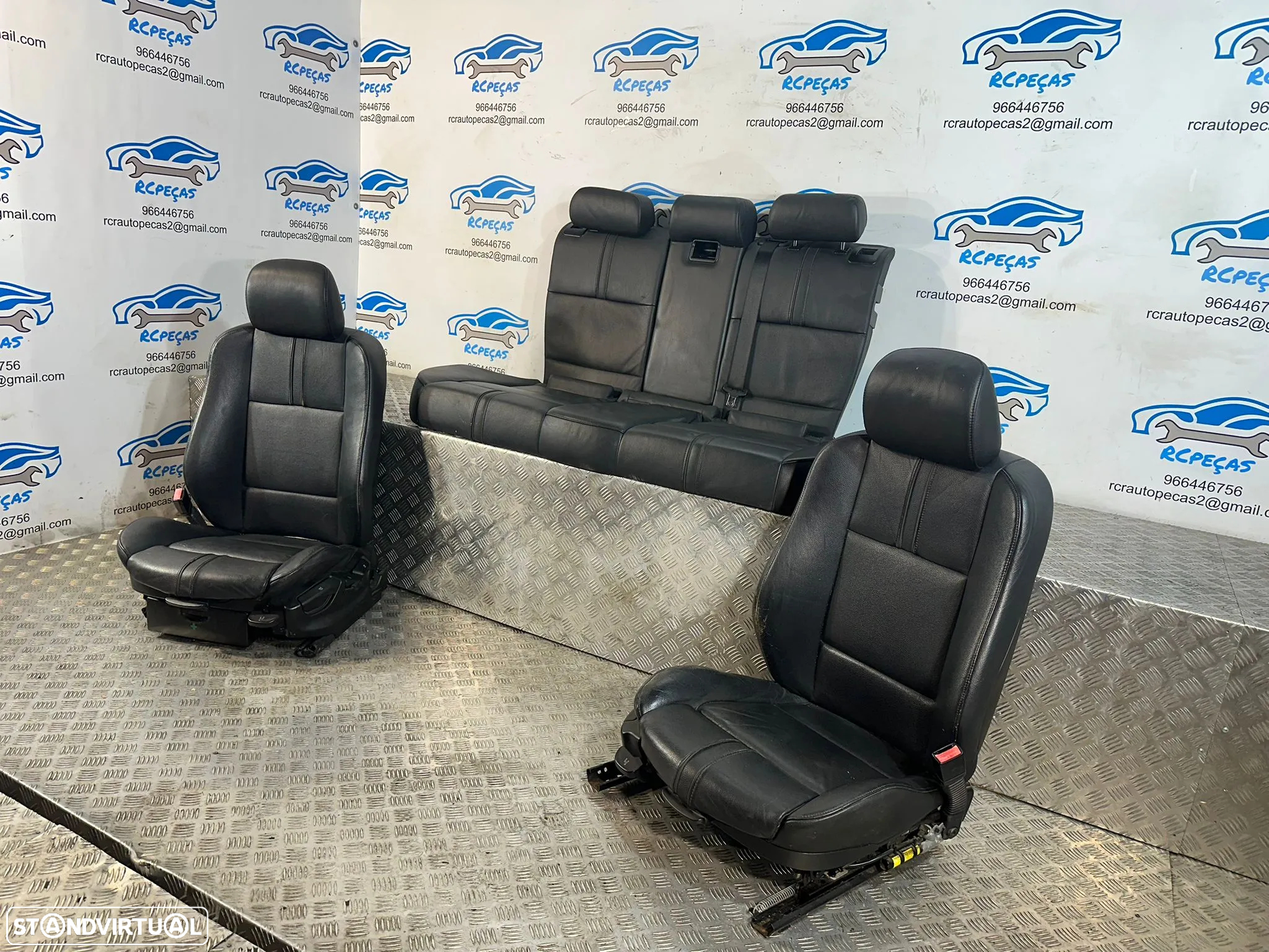 Conjunto Bancos Pele Pack M BMW X3 E83 2003 - 2010 - 4