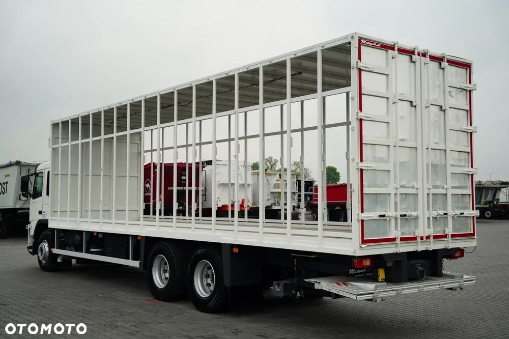 Volvo FM 380 / SOLÓWKA / 6X2 / DO PRZEWOZU ŻYWCA / DROBIU / WINDA 2 000 KG / EURO 5 - 5