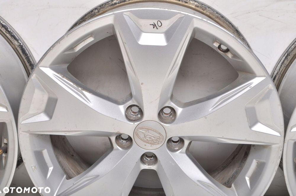 SUBARU FORESTER IMPREZA LEGACY FELGI ALUMINIOWE R17" 7J 5X100 ET 48 C34 - 4