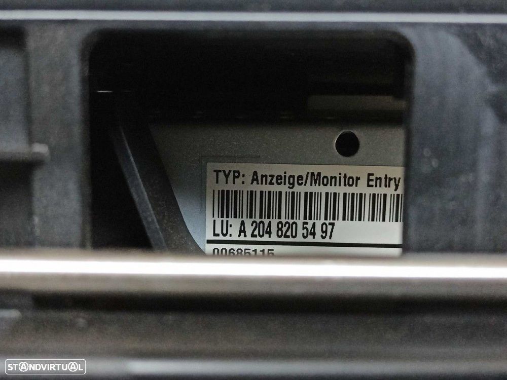 TELA/ECRÃ MULTIFUNÇÕES MERCEDES CLASE C (W204) FAMILIAR 220 T CDI BLUEEFFICIENCY... - 10