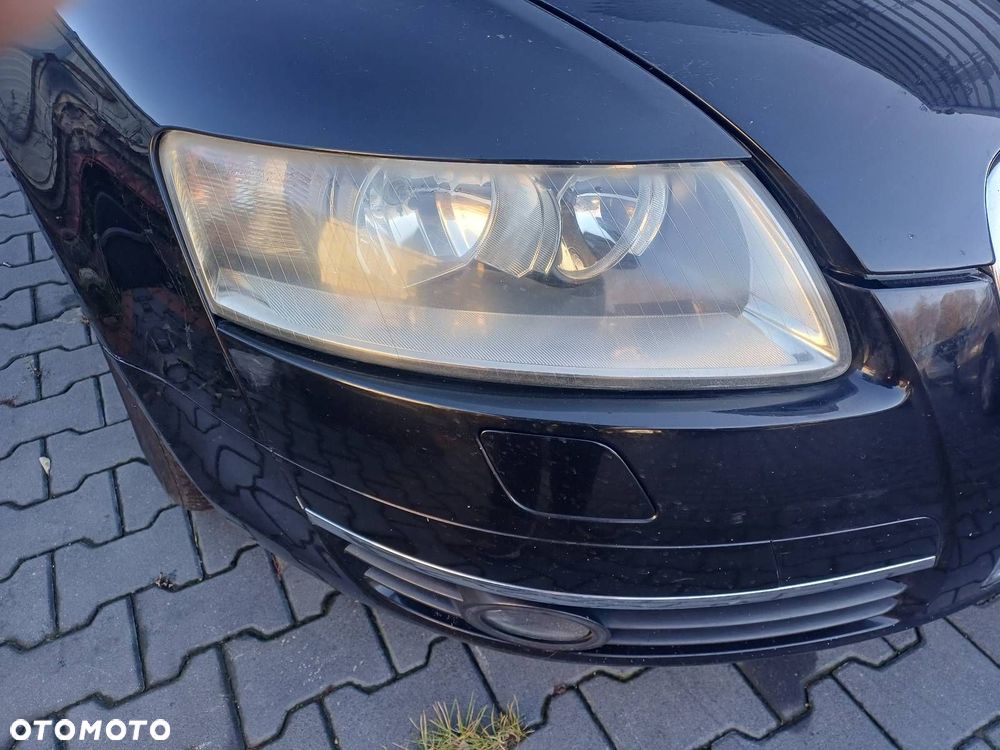 KOMPLETNY PRZÓD ZDERZAK GRILL MASKA BŁOTNIKI LAMPY AUDI A6 C6 LY9B - 6