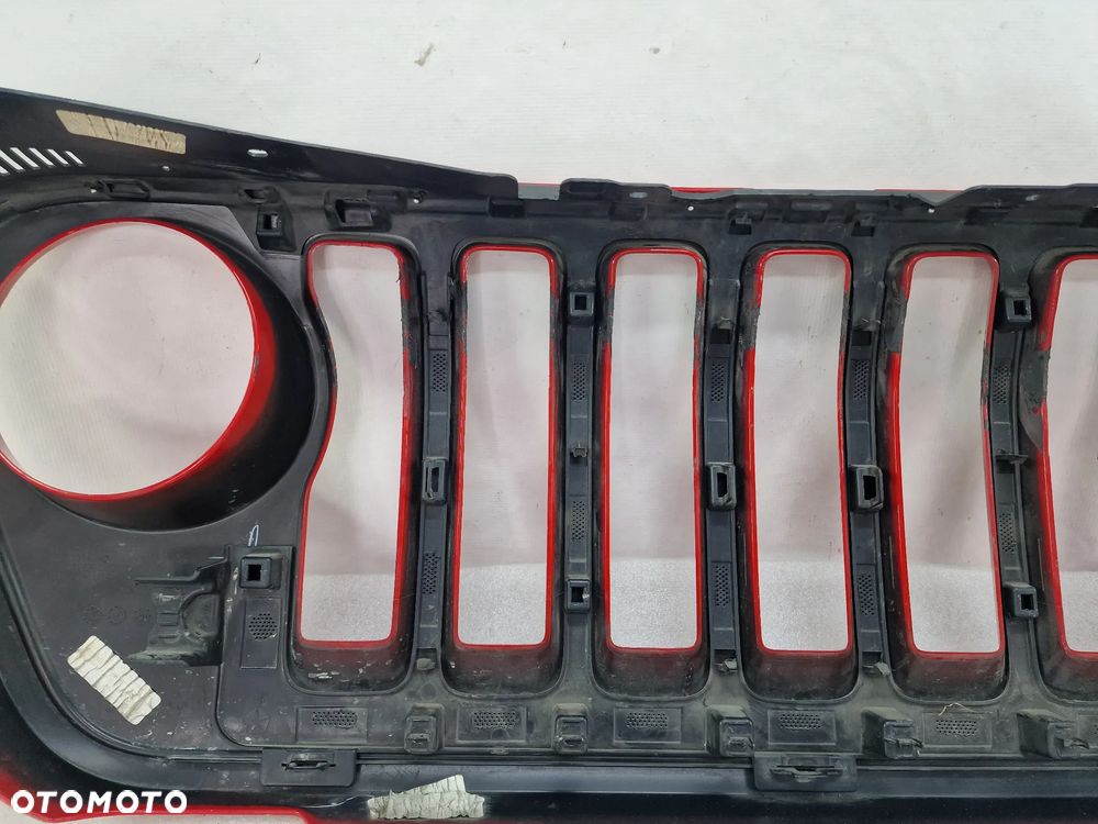 JEEP WRANGLER SAHARA SPORT VILIS WILLIS RUBIKON RUBICON JL 18- ATRAPA / GRILL PRZEDNI PRZÓD , NR 6BY75TRMAC + 68295587AC , NR AUKCJI GL796 - 18