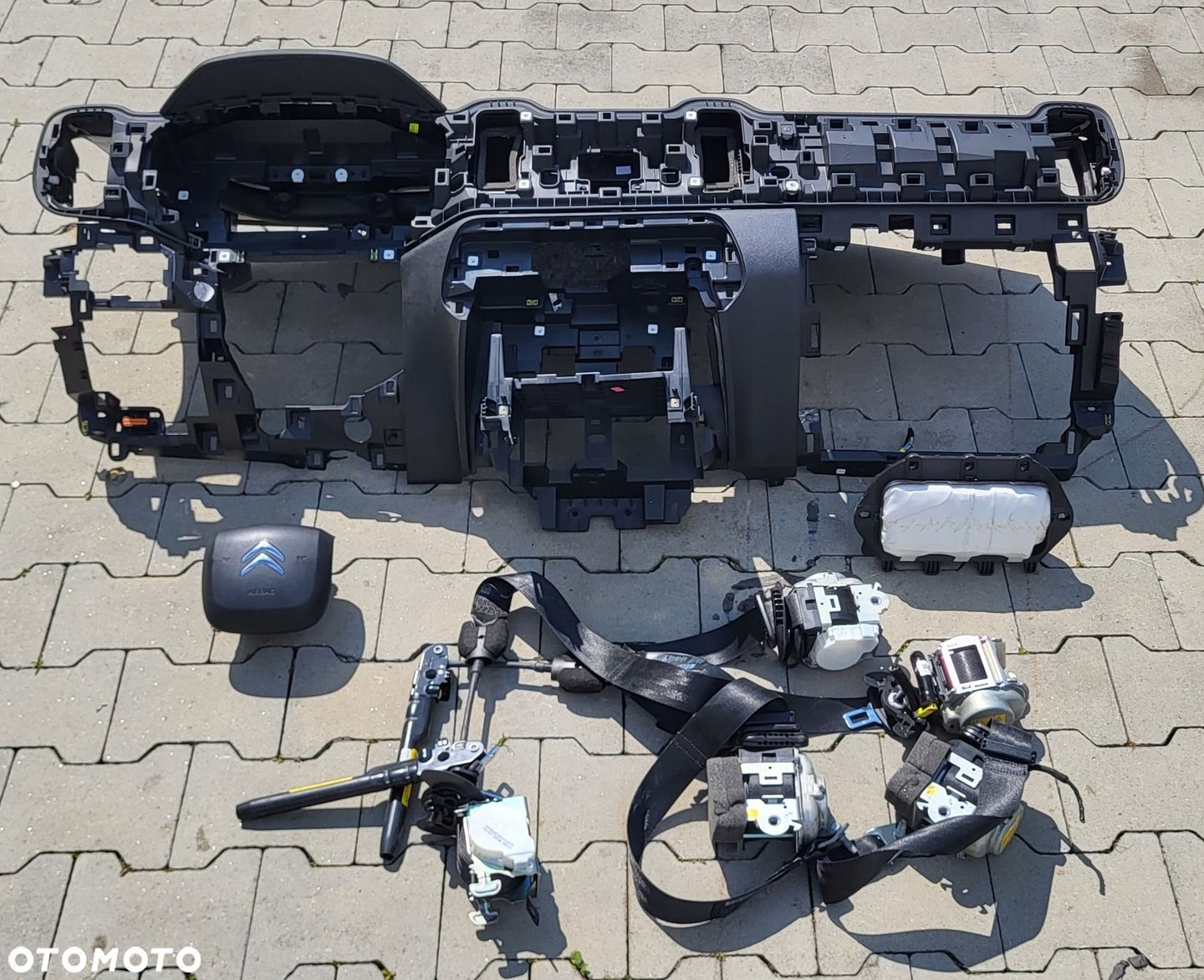 CITROEN C5 AIRCROSS DESKA ROZDZIELCZA KONSOLA PASY AIRBAG ORYGINAŁ - 1