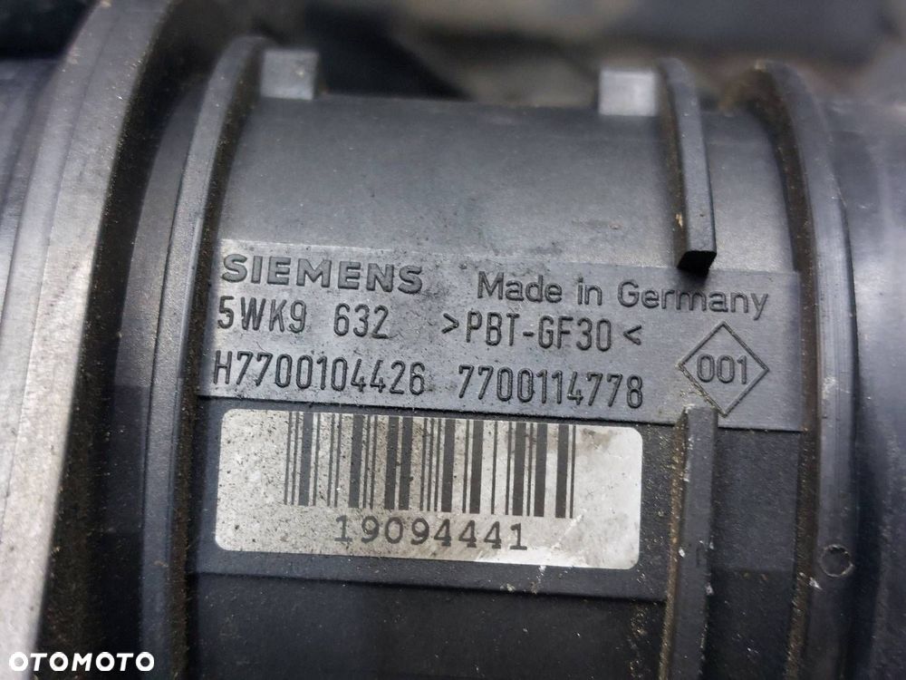 OBUDOWA FILTRA POWIETRZA + PRZEPŁYWOMIERZ VOLVO S40 V40 I 1.9 DI - 5