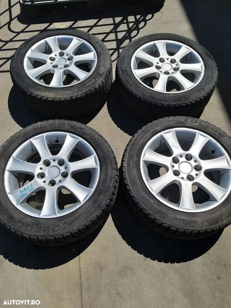 Set jante aliaj cu anvelope r16 205/55r16 ford focus 2 kba47824 - 1