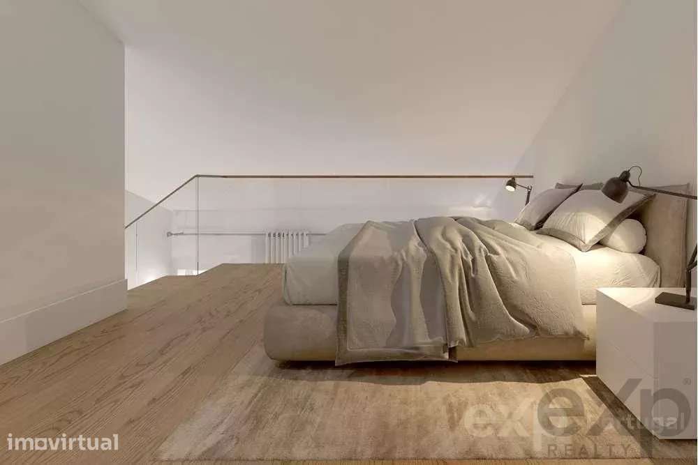 Apartamento T1(Loft) com Terraço e vista para o Rio Douro em Vila Nova - Grande imagem: 2/37