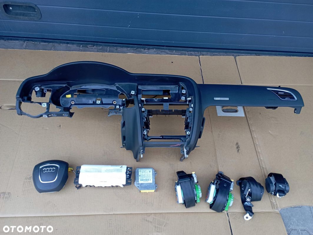 AUDI A5 8T KONSOLA AIRBAG SENSOR PASY KOMPLET EUROPA - 1