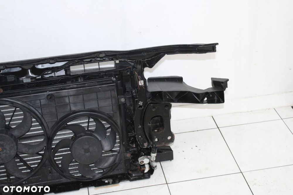 VW GOLF PLUS 1.6 FSI 05R- PAS PRZEDNI CHŁODNICE KOMPLET - 7