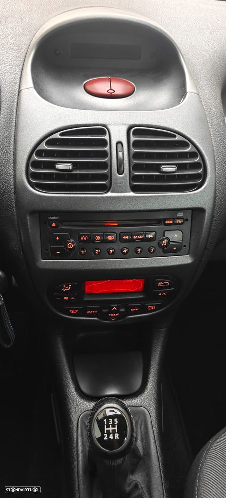 Peugeot 206 1.4 HDi Black & Silver - 6