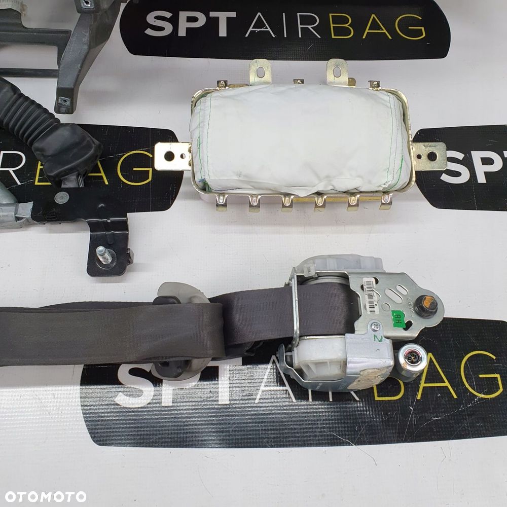 HYUNDAI i10 DESKA ROZDZIELCZA KONSOLA KOKPIT PULPIT PODUSZKI AIRBAG AIR BAG PASY KIT SET - 9