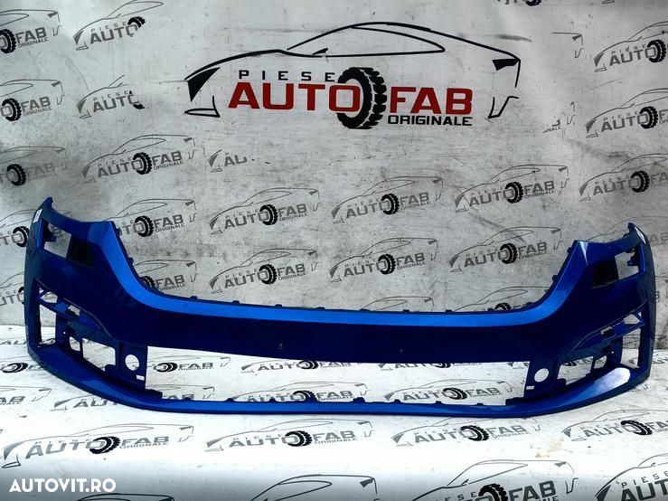 Bara fata Skoda Kodiaq 1 Facelift an 2020-2023 Gauri pentru 6 senzori si spalatoare faruri - 1