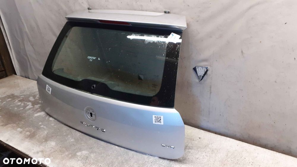/ KLAPA TYŁ TYLNA BAGAŻNIKA DO FIAT GRANDE PUNTO EVO 589/A SREBRNA - 3