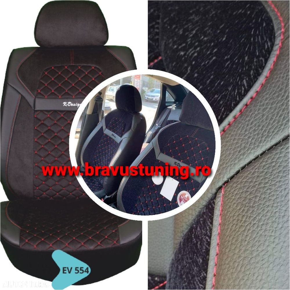 Huse scaun auto LUX Audi, BMW, Skoda, Opel, Ford, kia, Mercedes, Volks - 6