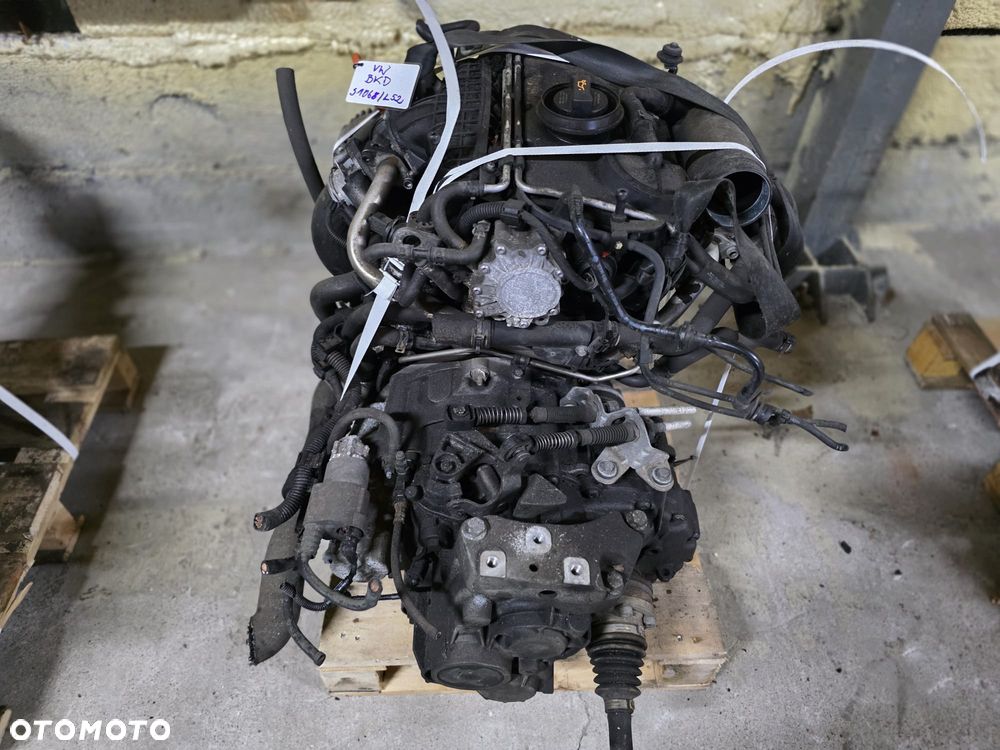 Volkswagen BKD 2.0 TDI diesel silnik z pełnym osprzętem kompletny gotowy do montażu - 3