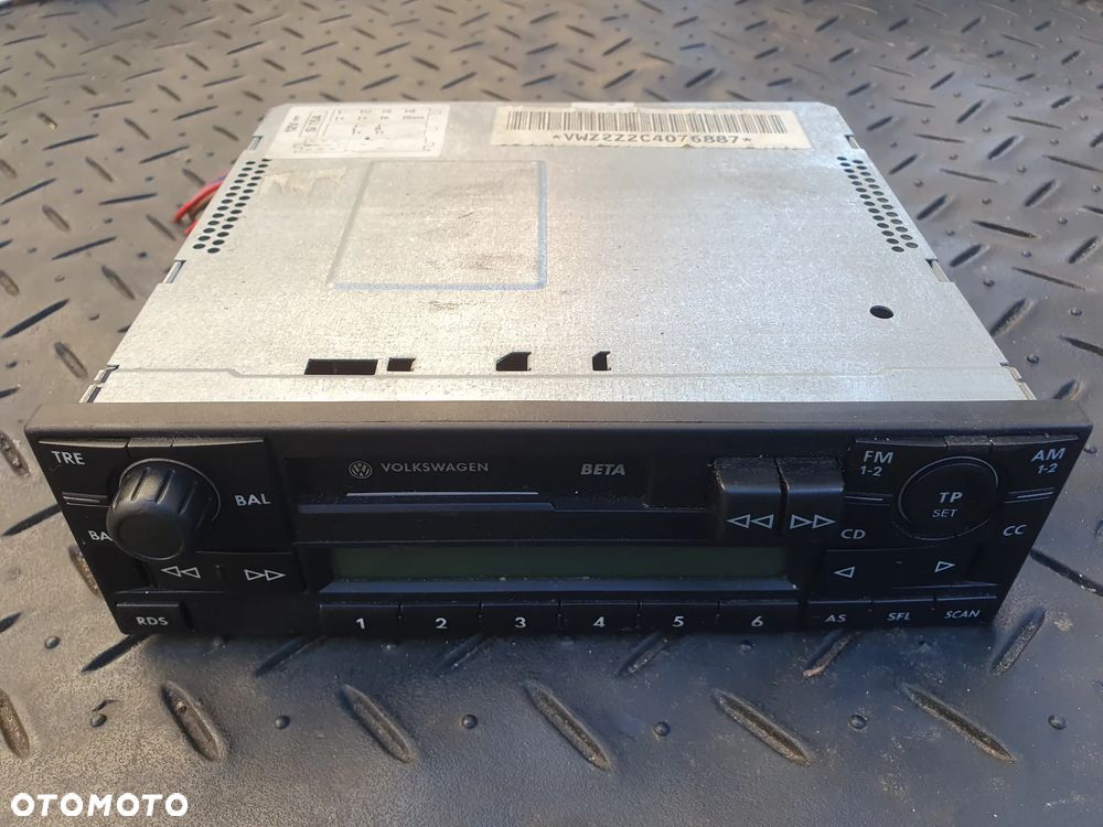 Radio Volkswagen BETA 5 V Passat b5 Golf 4 T5 POSIADAM 3 SZT - 2