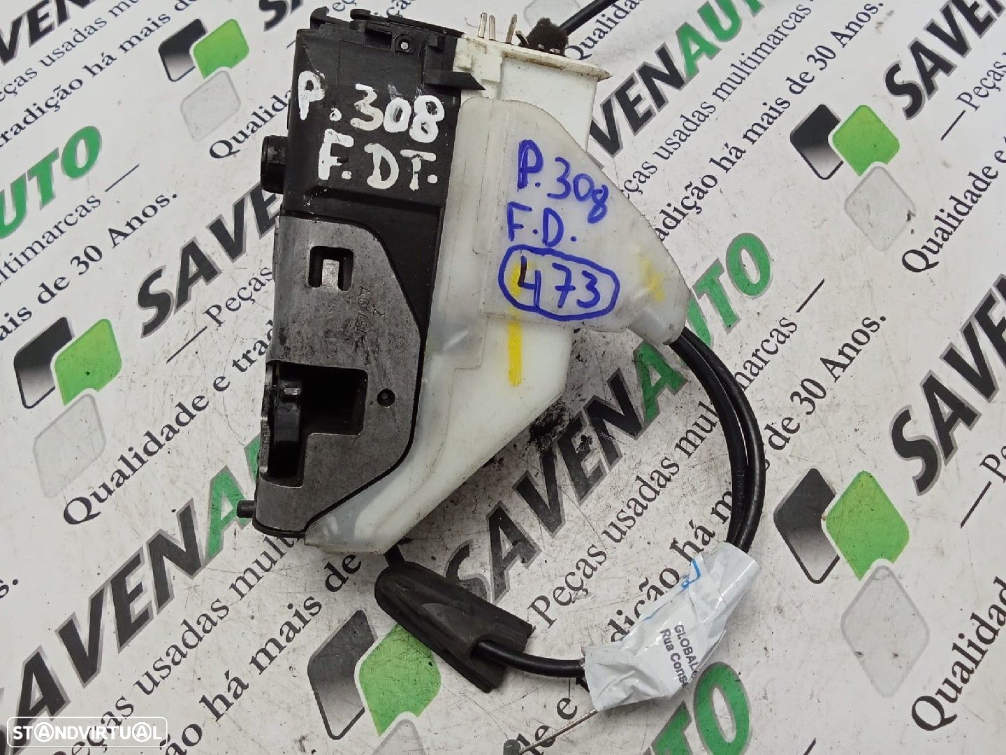 Fecho / Fechadura Porta Frente Dto Peugeot 308 I (4A_, 4C_) - 1