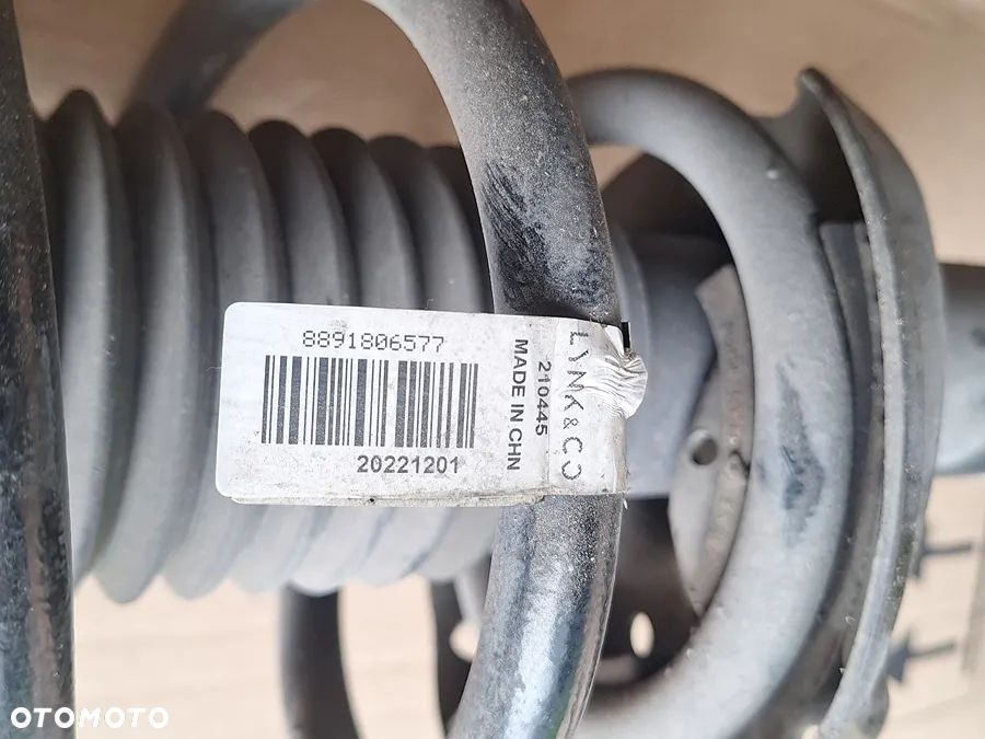 lynk&co 01 phev hybrid zwrotnica amortyzator piasta    zawieszenie prawe demontaz super stan - 4