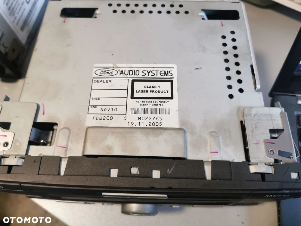 RADIO CD 6000CD FORD Fiesta Focus MK2 C-max KOD - 2