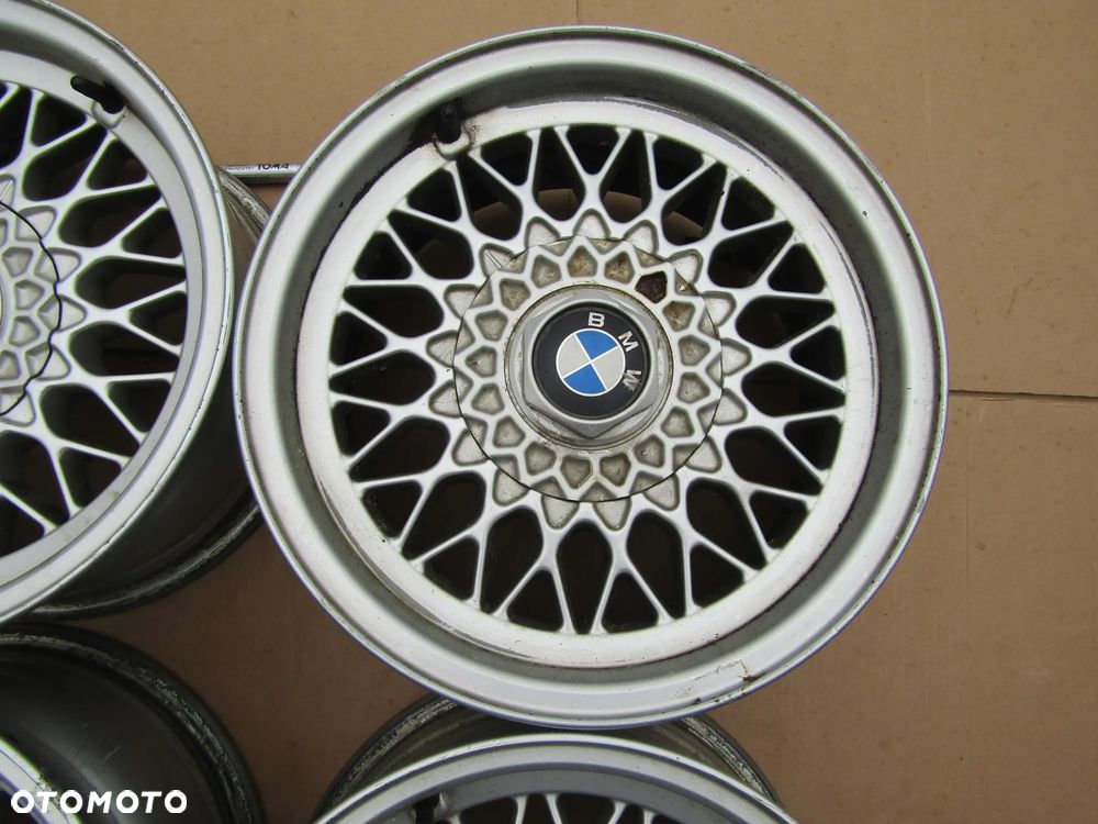 4x Felgi Aluminiowe 15 BMW E21 E24 E34 7 j 5x120 ET20 piasta 72,1 m 1179774 - 6