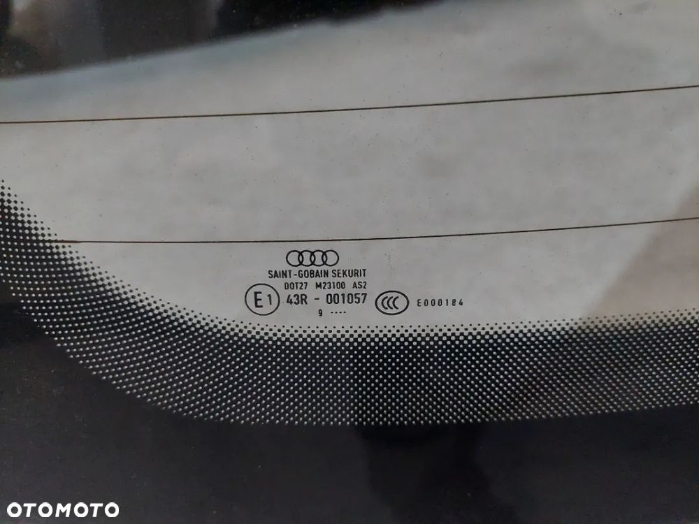 Szyba Audi A4 B8 sedan 2009r. tył - 4