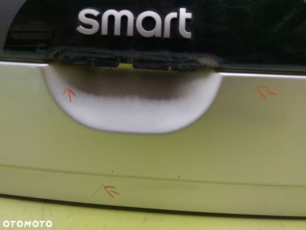 Klapa tył tylna SMART FORFOUR I 2004-2006 EAR - MELON GREEN SREBRNY - 3