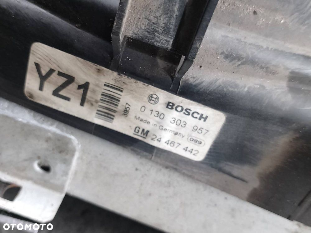 ZESTAW CHŁODNIC Z WENTYLATOREM ASTRA H 24467442 0130303957 13132559 BOSCH - 3
