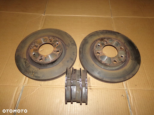 TARCZE HAMULCOWE PRZÓD KLOCKI CITROEN C3 1.6 16V