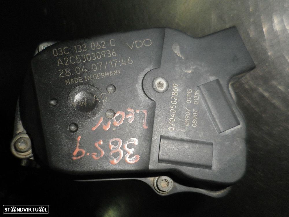 Corpo Borboleta A2C53030936 SEAT LEON 2007 1.4 86CV 5P CINZA - 3