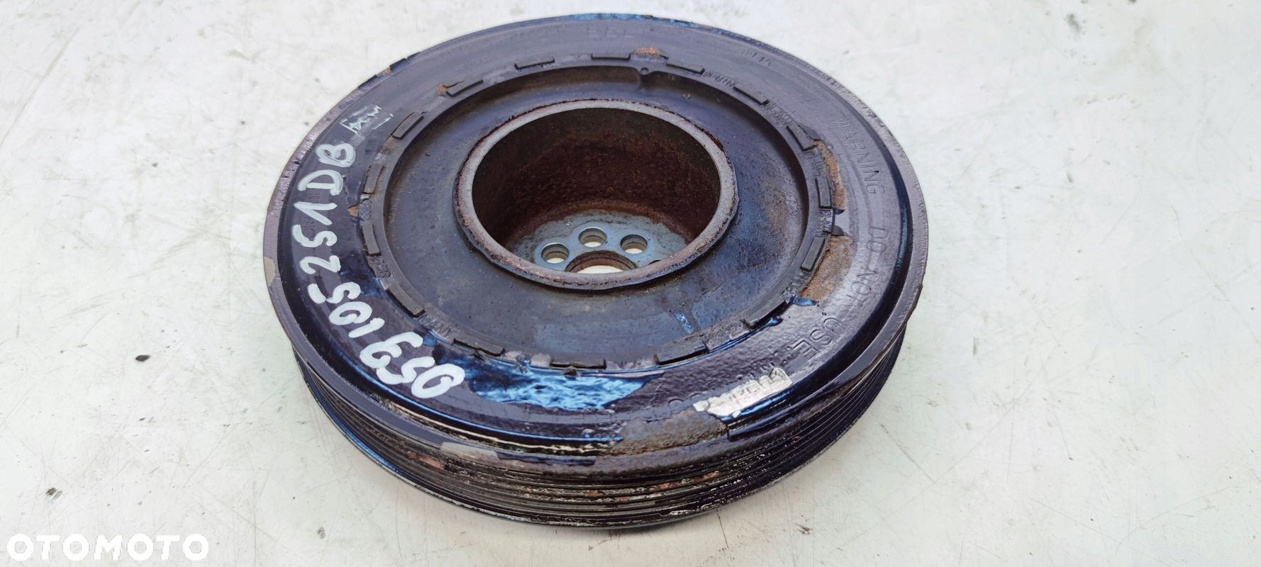KOŁO PASOWE WAŁU AUDI A6 C7 A7 A8 3.0 TDI 059105251DB - 5