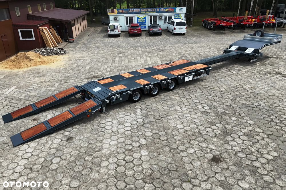 Inny 3 OSIOWA NISKOPODWOZIOWA ROZCIĄGANA! NAJAZDY HYDRAULICZNE, OŚ SKRĘTNA - OŚ PODNOSZONA - 20