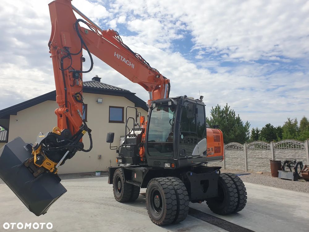 Hitachi ZX 140W ROTOTILT SPROWADZONA SUPER STAN - 31