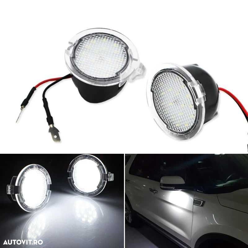Lampi Led Oglinda exterioara Ford Fusion Mondeo Taurus PUDDLE LIGHT - 5