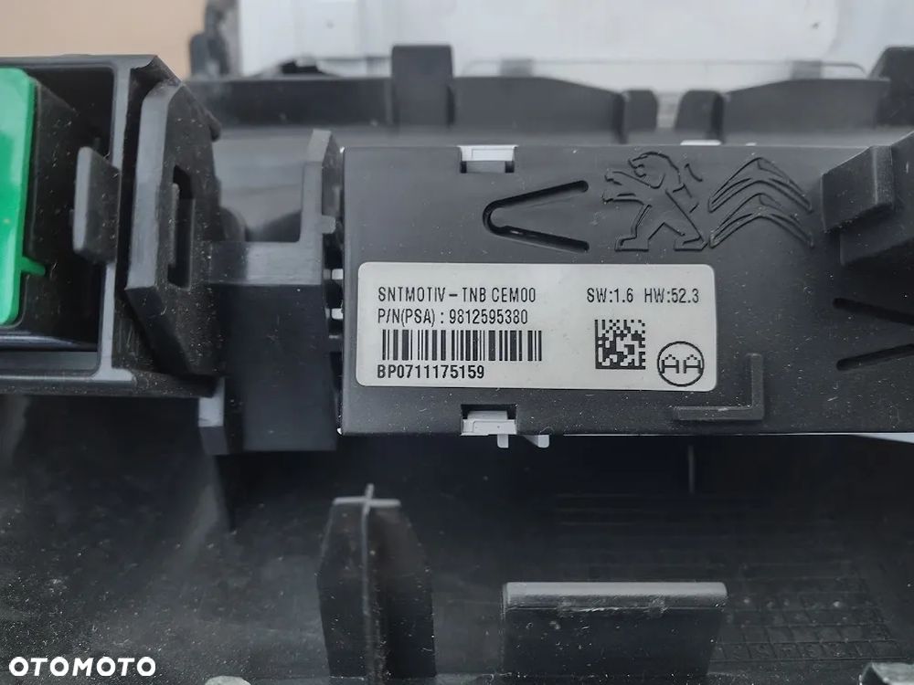 PEUGEOT 3008 II 5008 LAMPKA PODSUFITKI 9812595380 - 2